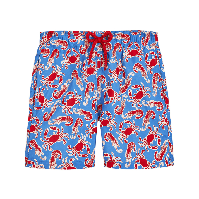 보이즈 트렁크 스윔웨어 라이트 패브릭 크랩 & 쉬림프 패턴 (VQ-23SSJHIU3J53367)