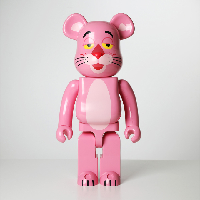 1000% BEARBRICK PINK PANTHER