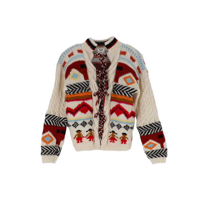 나니아 멀티컬러 니트 스웨터