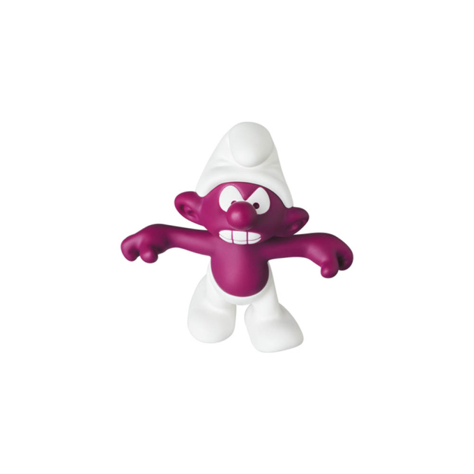 UDF The Smurfs SERIES 1 ANGRY SMURF PURPLE