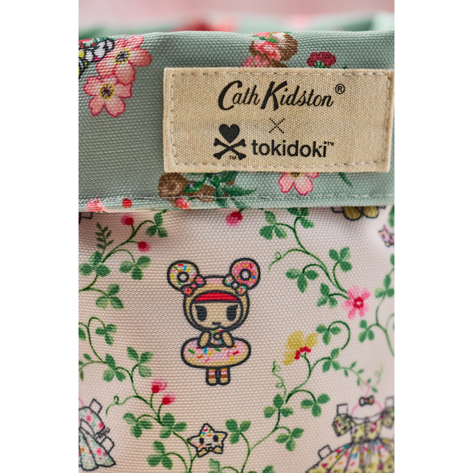 리버서블 스토리지 백 2개 세트 - 토키도키 페이퍼 드레스