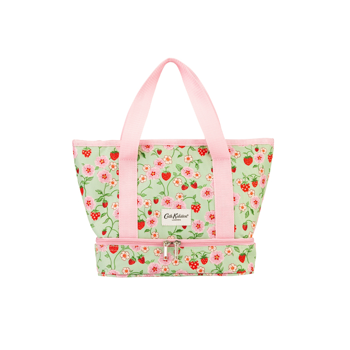 스몰 런치토트 스트로베리 그린