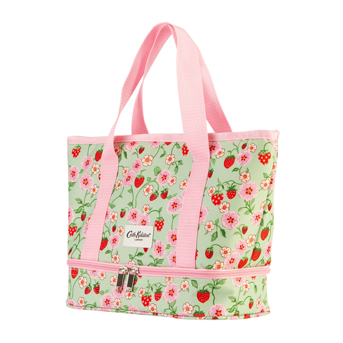 스몰 런치토트 스트로베리 그린