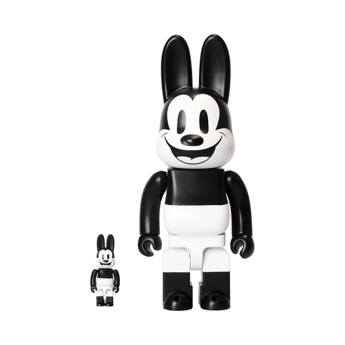 400%+100% BEARBRICK Oswald the Lucky Rabbit
