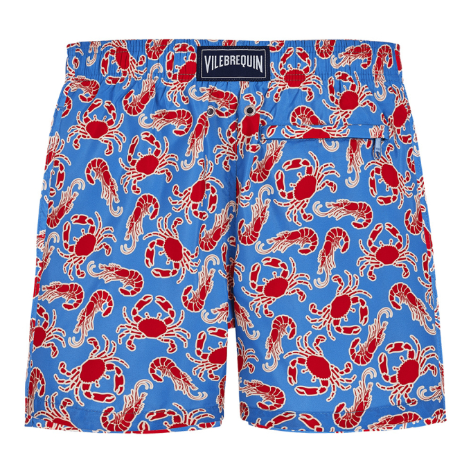 보이즈 트렁크 스윔웨어 라이트 패브릭 크랩 & 쉬림프 패턴 (VQ-23SSJHIU3J53367)