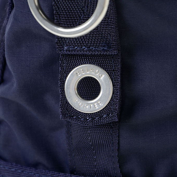 PORTER FRAME 2WAY TOTE BAG_BLACK