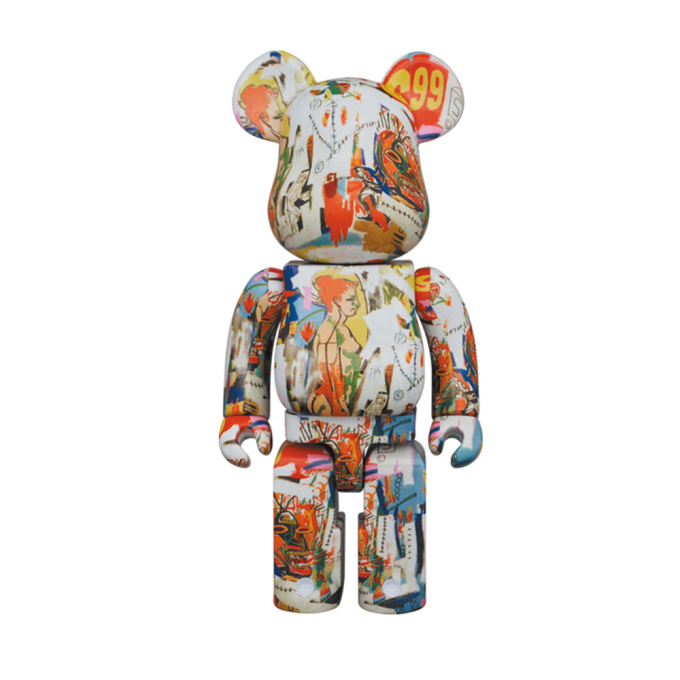 1000% BEARBRICK ANDY WARHOL X JEAN-MICHEL BASQUIAT #4