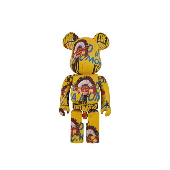 1000% BEARBRICK ANDY WARHOL × JEAN-MICHEL BASQUIAT #3