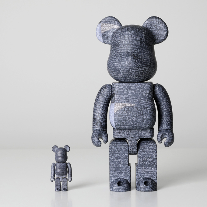 561 | 400%+100% BEARBRICK THE BRITISH MUSEUM 
