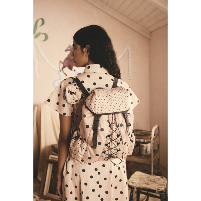 유틸리티 백팩 - 핑크 스팟