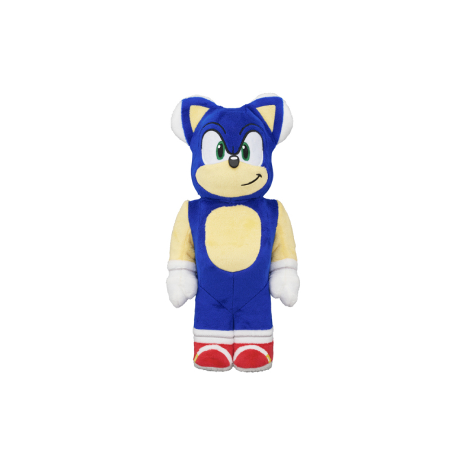 400% BEARBRICK SONIC THE HEDGEHOG COSTUME Ver.