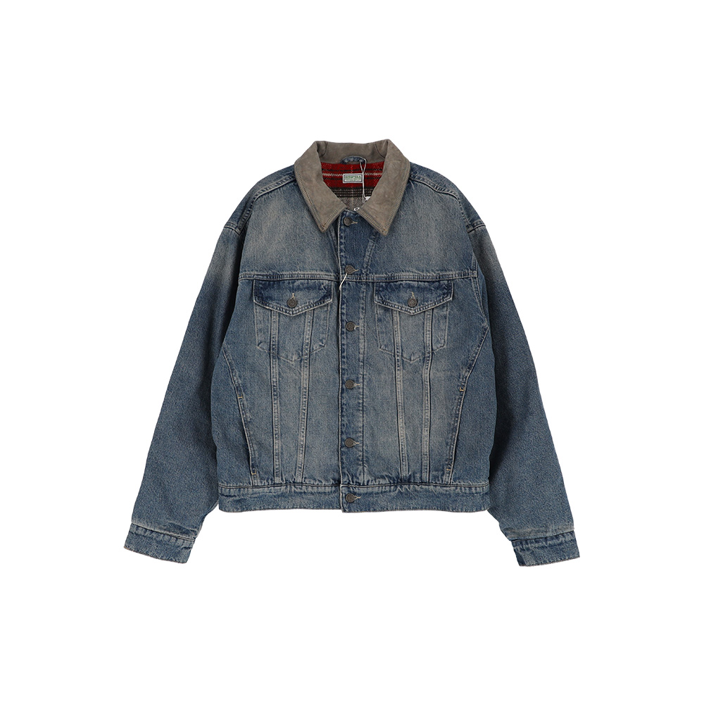 GUSA 데님 트러커 자켓