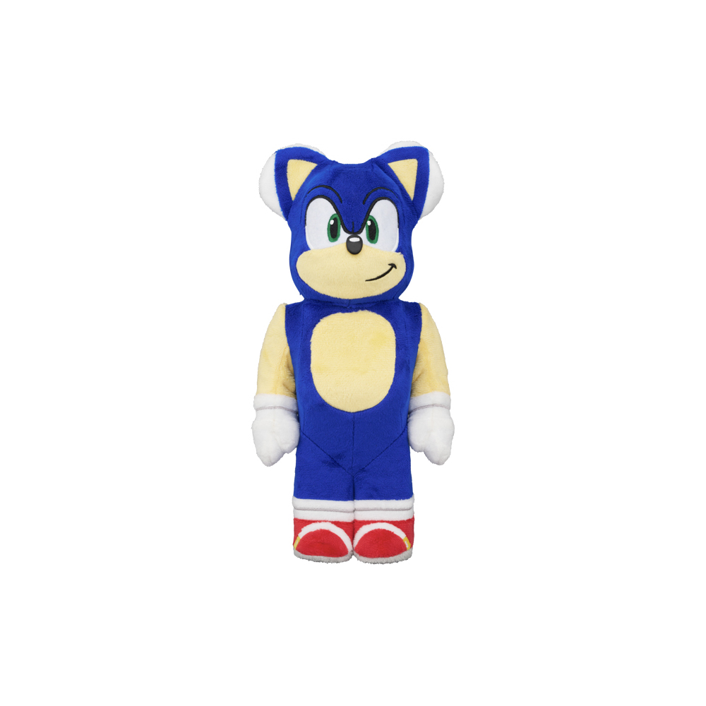 400% BEARBRICK SONIC THE HEDGEHOG COSTUME Ver.